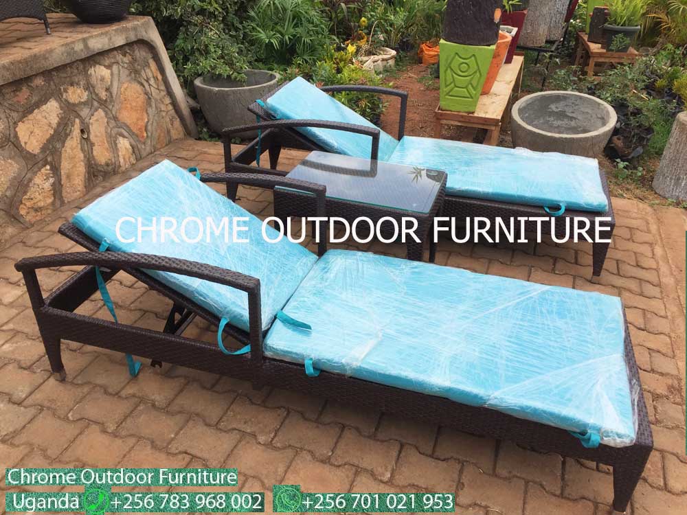 Outdoor Furniture for Sale in Kampala Uganda. Rattan Patio/Garden, Home, Hotel, Restaurant, Bar Outddor Furniture in Uganda. Chrome Outdoor Furniture Ltd Makes Outdoor/Garden/Patio Furniture in Categories of: Chairs, Dining Tables, Sofa Sets, Coffee Tables, Dining Chairs, Flower Vases, Sun Loungers, Outdoor Beds. Chrome Outdoor Furniture Ltd, Leading Furniture Manufacturer And Supplier of Quality Garden And Outdoor Furniture Products in Kampala Uganda, East Africa. furnitureug.com
