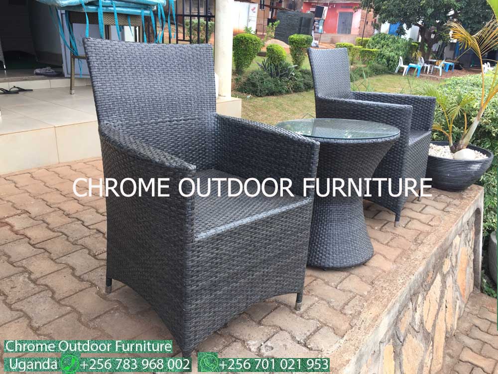 Outdoor Furniture for Sale in Kampala Uganda. Rattan Patio/Garden, Home, Hotel, Restaurant, Bar Outddor Furniture in Uganda. Chrome Outdoor Furniture Ltd Makes Outdoor/Garden/Patio Furniture in Categories of: Chairs, Dining Tables, Sofa Sets, Coffee Tables, Dining Chairs, Flower Vases, Sun Loungers, Outdoor Beds. Chrome Outdoor Furniture Ltd, Leading Furniture Manufacturer And Supplier of Quality Garden And Outdoor Furniture Products in Kampala Uganda, East Africa. furnitureug.com