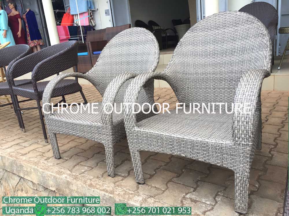 Outdoor Furniture for Sale in Kampala Uganda. Rattan Patio/Garden, Home, Hotel, Restaurant, Bar Outddor Furniture in Uganda. Chrome Outdoor Furniture Ltd Makes Outdoor/Garden/Patio Furniture in Categories of: Chairs, Dining Tables, Sofa Sets, Coffee Tables, Dining Chairs, Flower Vases, Sun Loungers, Outdoor Beds. Chrome Outdoor Furniture Ltd, Leading Furniture Manufacturer And Supplier of Quality Garden And Outdoor Furniture Products in Kampala Uganda, East Africa. furnitureug.com