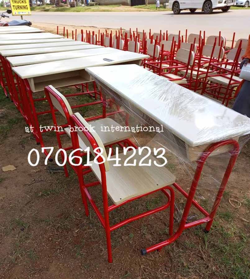 School Desks for Sale in Kampala Uganda. Desire School Furniture Ltd Makes School Desks for Kindergarten/ Pre-school, Primary, Secondary, Colleges, Higher Institutions of Learning/Tertiary Institutions And Universities in Uganda. Desire School Furniture Ltd, Leading Furniture Manufacturer And Supplier of Quality School Furniture Products in Kampala Uganda, East Africa. furnitureug.com