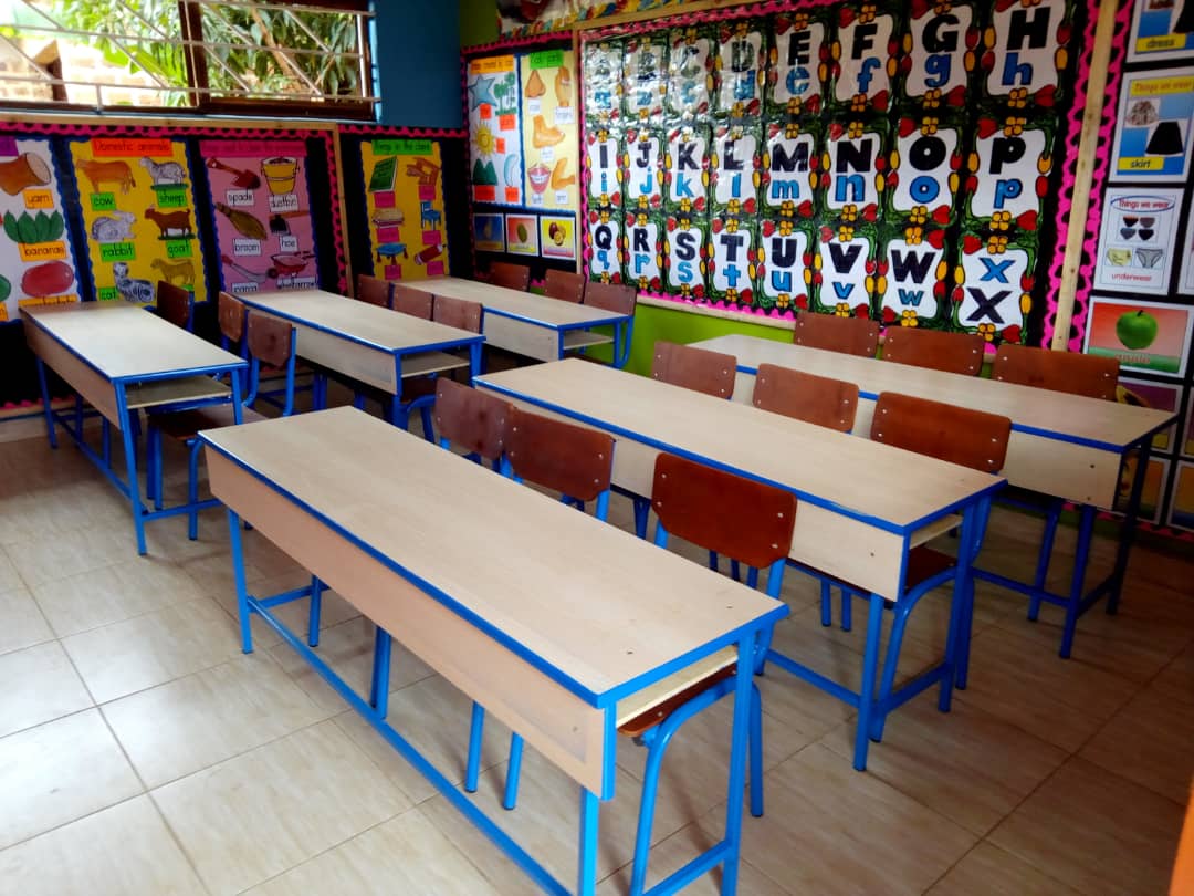 School Desks for Sale in Kampala Uganda. Desire School Furniture Ltd Makes School Desks for Kindergarten/ Pre-school, Primary, Secondary, Colleges, Higher Institutions of Learning/Tertiary Institutions And Universities in Uganda. Desire School Furniture Ltd, Leading Furniture Manufacturer And Supplier of Quality School Furniture Products in Kampala Uganda, East Africa. furnitureug.com
