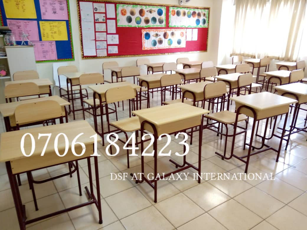 School Desks for Sale in Kampala Uganda. Desire School Furniture Ltd Makes School Desks for Kindergarten/ Pre-school, Primary, Secondary, Colleges, Higher Institutions of Learning/Tertiary Institutions And Universities in Uganda. Desire School Furniture Ltd, Leading Furniture Manufacturer And Supplier of Quality School Furniture Products in Kampala Uganda, East Africa. furnitureug.com