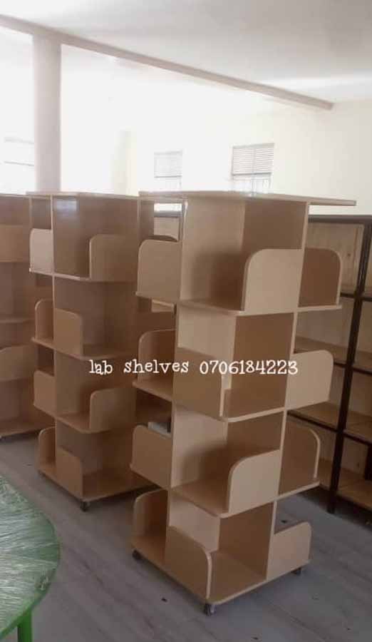 School Shelves for Sale in Kampala Uganda. Desire School Furniture Ltd Makes School Shelves for Kindergarten/ Pre-school, Primary, Secondary, Colleges, Higher Institutions of Learning/Tertiary Institutions And Universities in Uganda. Desire School Furniture Ltd, Leading Furniture Manufacturer And Supplier of Quality School Furniture Products in Kampala Uganda, East Africa. furnitureug.com