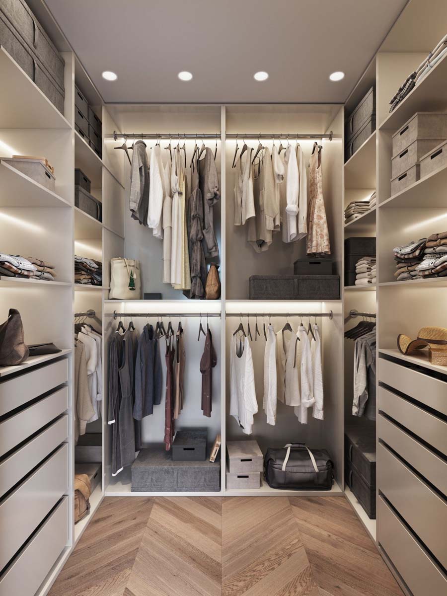 Walk-in Closet Design in Kampala Uganda. Stylish Modern Board Wood Walk-in Closets Uganda. Furniset Ideaz, Leading Furniture Designer, Maker/Manufacturer And Supplier of Quality Board Wood Furniture Products in Kampala Uganda, East Africa. furnitureug.com
