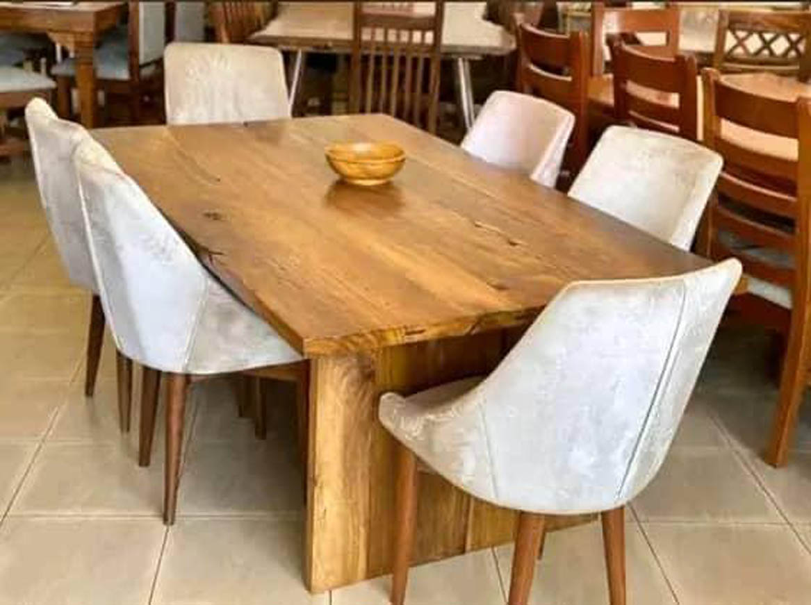Dining Tables for Sale in Kampala Uganda. Custom Made Wooden Dining Tables Uganda. Virgin Wood Works And Furniture Ltd, Leading Manufacturer And Supplier of Wood Furniture Products in Kampala Uganda, East Africa. furnitureug.com