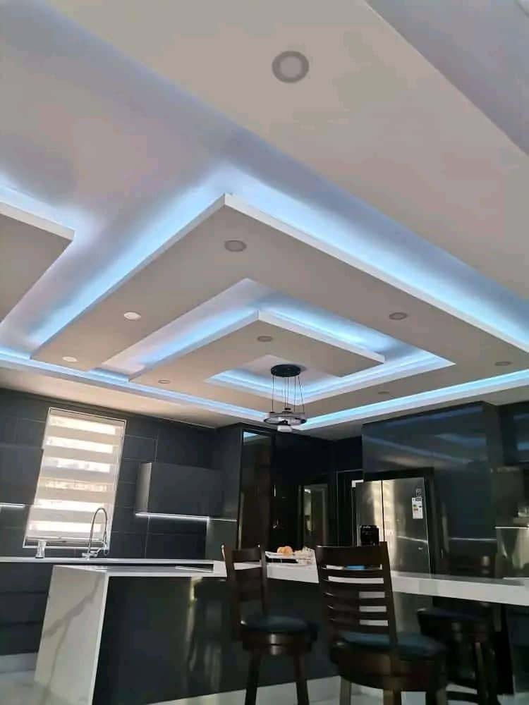 Gypsum Ceiling Design In Kampala Uganda. Gypsum Design And Installation. Trust Interiors Uganda. Leading Interior Design Furniture Company in Uganda, Designers, Installers, Makers/Manufacturers Of Modern Furniture Products And Interior Design Services In Kampala Uganda, East Africa. furnitureug.com